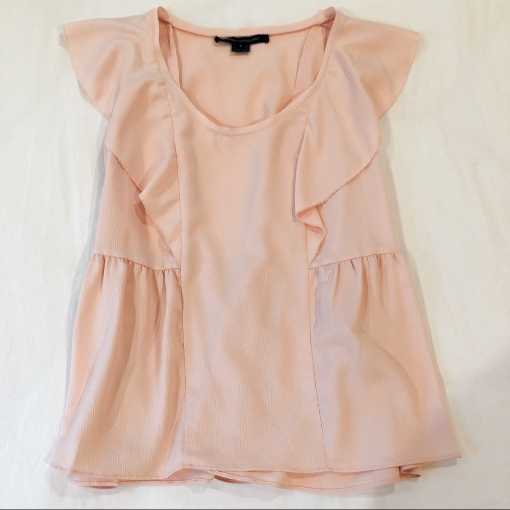 French Connection Ruffle Sleeve Blouse